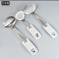 柳宗理鍋鏟漏勺日本進口不銹鋼湯勺不銹鋼煎鏟攪拌鏟斜鏟子叉口勺