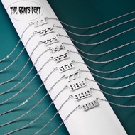 The Goats Dept - Angelic Numbers Necklace Silver & Gold Plated / tgd6 Stainless Necklace 111 222 333