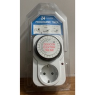 Dexicon Manual 24-Hour Timer Socket + Socket