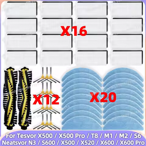 Fit For Neatsvor N3/ S600/ X500/ X520/ X600/ X600 Pro, Tesvor X500/X500 Pro/T8/M1/M2/S6 Parts Main S