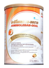 AMINOLEBAN-ORAL อะมิโนเลแบน-ออราล (450 กรัม) อาหารทางการแพทย์สำหรับผู่ป่วยโรคตับ