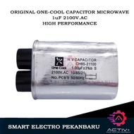 ORIGINAL ONECOOL 1.00uF 2100Vac MICROWAVE CAPACITOR CM1 1uF 0.95uF 2KV 2.1KV 1.00 UF 1.0UF 1.0UF 1.0