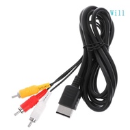 1.8M/6FT RCA  Video AV Stereo Composite Adapter Cable For  Dreamcast
