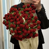 Bouquet Mawar Dengan Selimut Premium 36 Roses Hadiah Valentine Hari Jadi Untuk Girlfriend & Isteri