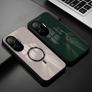 Glossy Glass Softcase poco F7 - Kesing hp poco CoolF7 - Casing poco F7 - (U 617)