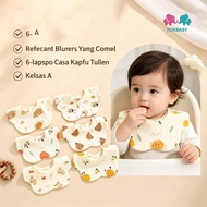 [forbabe] 8-Layer Nursing Bib, Cotton Bib, Newborn Baby Bib, Baby Cotton Bib, Baby Bib, Baby Cotton 