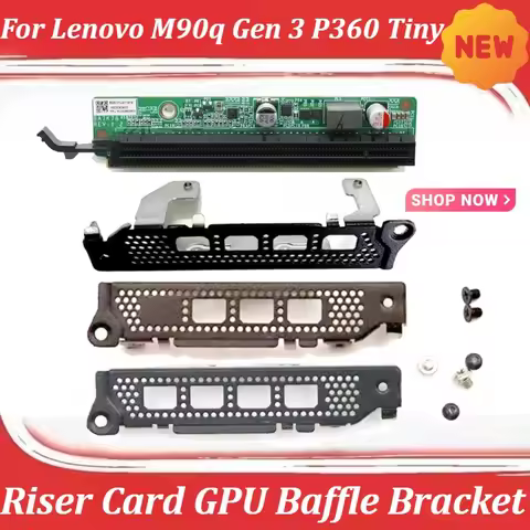 For Lenovo M90q Gen 3 P360 Tiny Workstation Tiny8 PCIex16 Riser Card Baffle Bracket 5C50W00933 5C50W