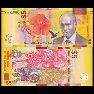 Bahamas 2020 5 Dollars UNC