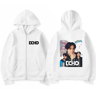 Echo K-Pop Fan Merch Jin Tour Jacket Echo Album 2025 Printed Hoodie