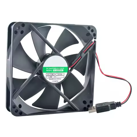 12025 12cm 120mm fan 120x120x25mm DC12V 0.10A USB connector cooling fan for router TV box