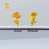 Sincere Store Emas 916 3L Loket Rose 2C | Emas 916