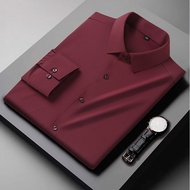 AIRWELL เสื้อเชิ้ตแขนยาวติดแอร์ รุ่นTwilight(แบบสวม) ผ้ายืด SpandexXNylon เสื้อใส่ทำงาน ตัดเย็บอย่าง