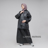 ROK JAS HUJAN WANITA BAHAN LENTUR KUAT DAN NYAMAN DIPAKAI BY MASELA