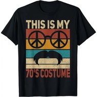 This Is My 70s Costume 70 Styles Men 70's Disco 1970s Outfit T-Shirt  Women Men Clothing  Vintage  T