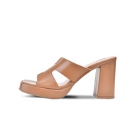 SIRENA รองเท้าหนังแท้ ส้น 3.6 นิ้ว รุ่น JESSI | รองเท้าแตะส้นสูง