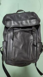 Coach backpack 男士皮革背包