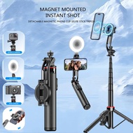 C20 Magnetic Selfie Stick Tripod with Bluetooth Remote For Cellphone For iPhone 16 15 14 13 12 Pro M
