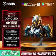 AOC Love Attack Agon 32 Inch 4K HD 240Hz Gaming OLED Computer Monitor AG326UZD DP2.1