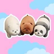 We Bare Bears 3 Cute Soft Teddy Bears 35Cm SUNNY