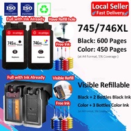 Compatible Canon 745XL 746XL Canon 745 Ink Canon 746 Ink Refill for MG3070S MG2570S MG2577S TS3470 i