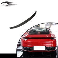 911 992 DRY Carbon Fiber Rear Trunk Spoiler for Porsche 911 992 Carrera 4 S 4S Targa 4S 2-Door 2019-
