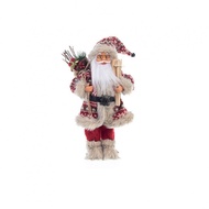 Christmas Figurine 11.81 Inches Tall Present-filled Bag Sturdy Fabrics