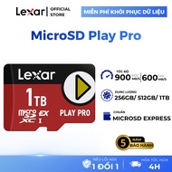 Lexar Play Pro memory card standard microSDXC Express 512GB/1TB, Reading speed 900Mb/s, micro sd exp