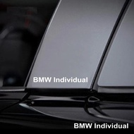 4Pcs Car Sticker For BMW Individual E46 E60 E39 E70 E83 E85 E87 E90 F10 F20 F30 1 2 3 5 7 X Series