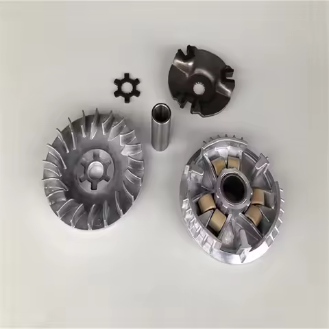 Motorcycle Drive Clutch Variator Pulley Assembly for Yamaha ZY100 JOG100 RS100 RSZ100 ZY100 JOG RS R