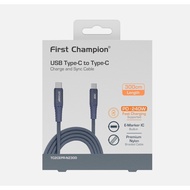 First Champion 240W USB-C To 3m PD Fast Charging Data Cable