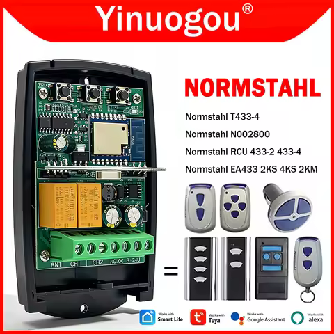 433MHz Tuya Wifi Normstahl Crawford Standard Steel EA433 2KM 2KS 4KS RCU 433-2 433-4 N002800 T433-4 