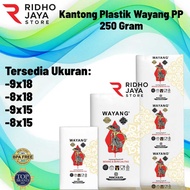 PP Wayang Plastic Bag UK 8x15/ 9x15/ 8x18/ 9x18 Clear