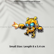 chapter byte | Transformers Bumblebee Design Car Sticker