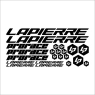 Stiker Pack Sepeda Lapierre ProRace - Bicycle Decal Sticker