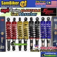 API Racing & TAIKOM Adjustable Gas Absorber 310MM 330MM 340MM 270MM EX5 DREAM WAVE 100 125 KRISS RXZ