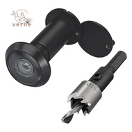 220-Degree Solid Peep Holes for Door with 16mm Drill Bit,0.63in Door Peephole for Door Thick From 1-