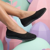 LARRIE Kasut Perempuan BLACK Stretchable Kasual Comfort Sneakers Women - L62013-TF01SV-1-BLACK