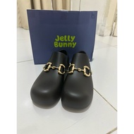 HITAM Jelly bunny Sandals original Black Color