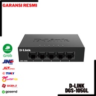 D-LINK DGS-105 5-Port Gigabit Desktop Switch In Metal Casing - DGS-105GL