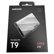 Samsung T9 2TB Portable SSD (Gray) - USB 3.2 Gen 2x2, up to 2000MB/s, MU-PK2T0G/WW