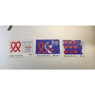 Malaysia 1999 5th International Congress on AIDS Asia Pacific 5th ICAAP Stamp 3v Set - Mint Toned