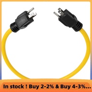 Generator Adapter Cord NEMA 5-15P for Transfer Switch, Extension Cord Adapter (3 Prong Plug 12AWG 12