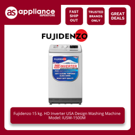 Fujidenzo 15kg. HD Inverter USA Design Washing Machine IUSW-1500M