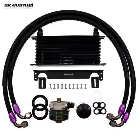SK CUSTOM Engine Oil Cooler Kit For Lexus IS250 IS300 LS500 GS460 GS30 RX270 RC350 ES250 NX200T Car 