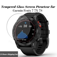 For Garmin Fenix 7X 7S 7 Tempered Glass Screen Protector