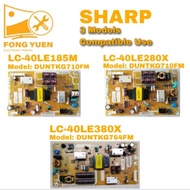 LC-40LE185M, SHARP POWER BOARD LC-40LE280X, LC-40LE380X Mlc10 LC-40LE185M, LC-40LE280X,