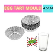4.5cm/5cm/8cm Aluminium Egg Tart Mould/ Acuan Fruit Tart/ Cheese Tart Mould/ Mini tart mould/ Egg ta