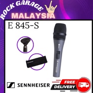 Sennheiser E 845-S Dynamic Supercardioid Vocal Microphone with On/Off Switch FREE Mic Cable (E845S/E