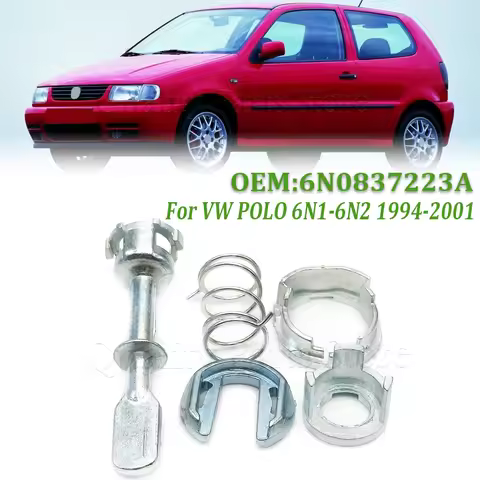 1 Set NEW Durable Front Left Right Car Door Lock Cylinder Repair Tool Kit For VW POLO 6N1-6N2 1994-2