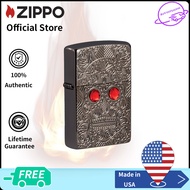 Zippo Crystal Skull Design Armor Windproof Pocket Lighter | Zippo 49300 ( Lighter without Fuel Insid